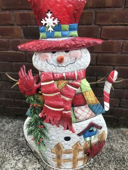 TALKING METAL FROSTY THE SNOWMAN 