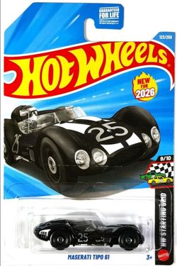 Hot Wheels Maserati Tipo 61 Die-Cast Car