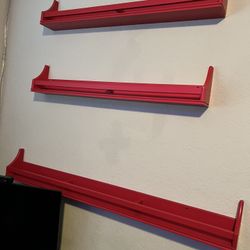 Floating Bookshelves 