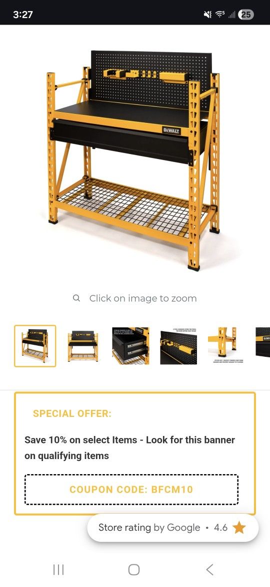 New In Box Dewalt Workbench