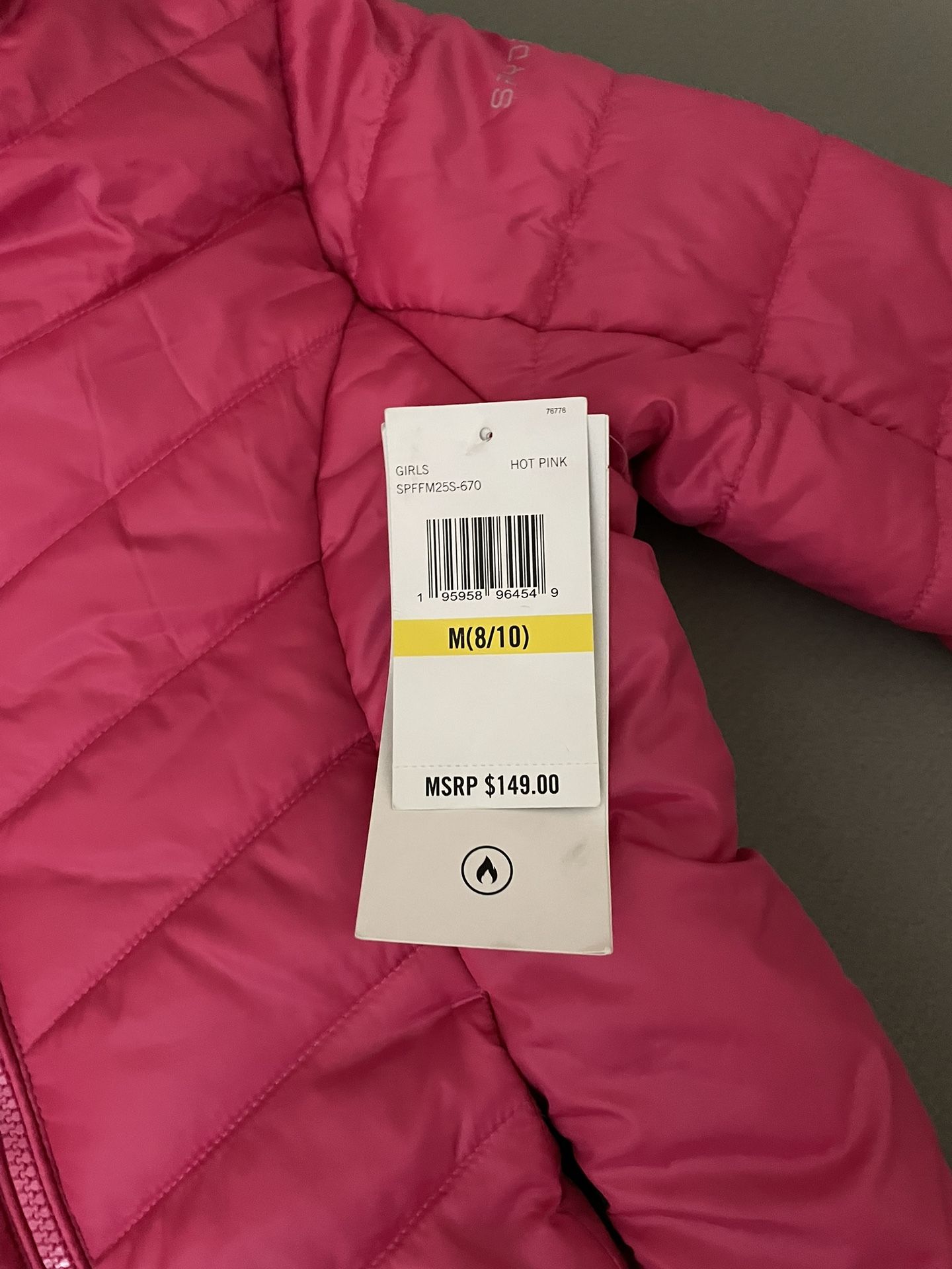 Hot Pink Spyder Jacket