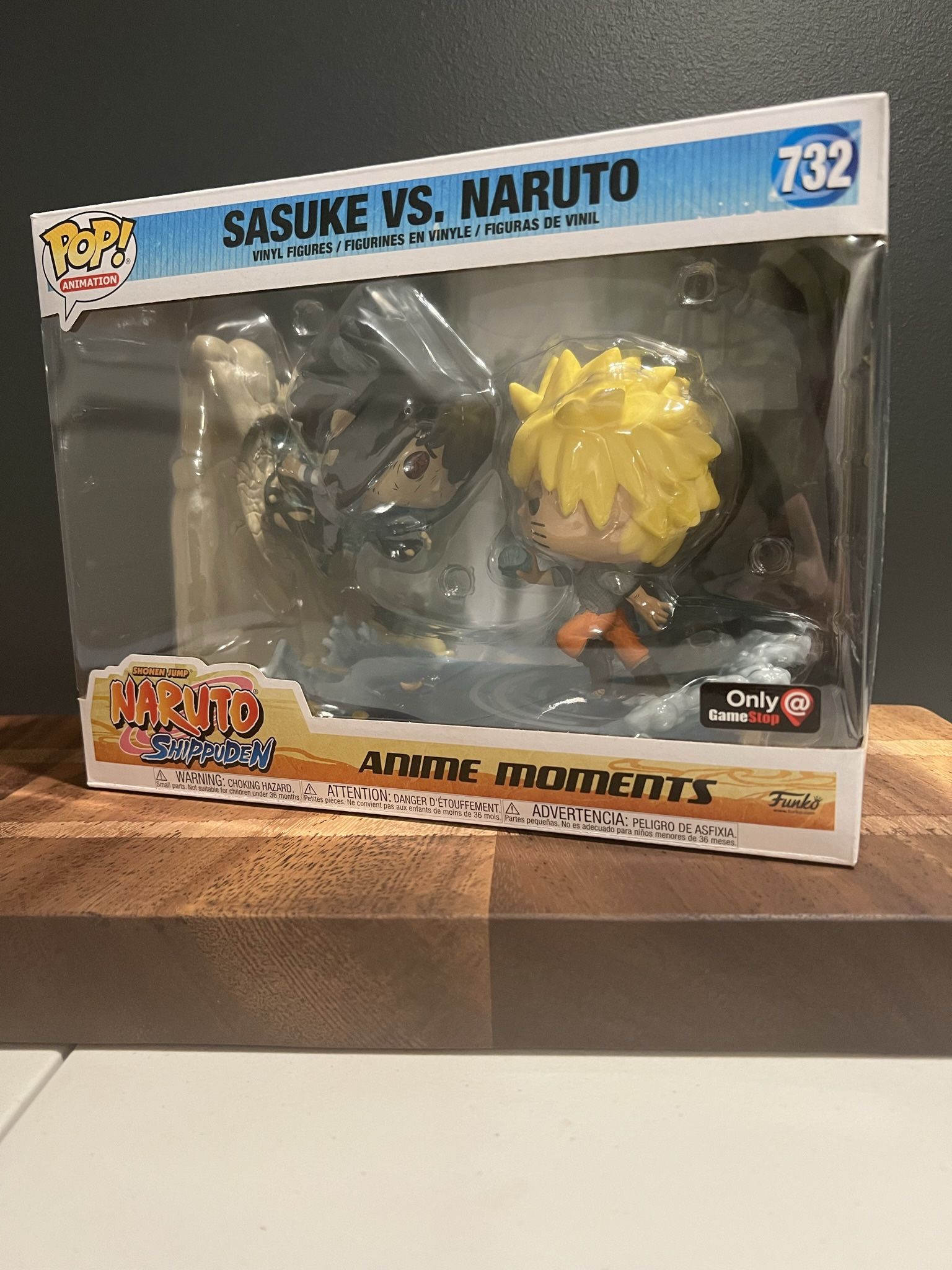Funko POP! Naruto Vs Sasuke 732 Only @ GameStop