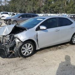 2014 Toyota Corolla L For Parts 