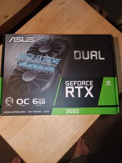GeForce 3050 rtx, 6 gig