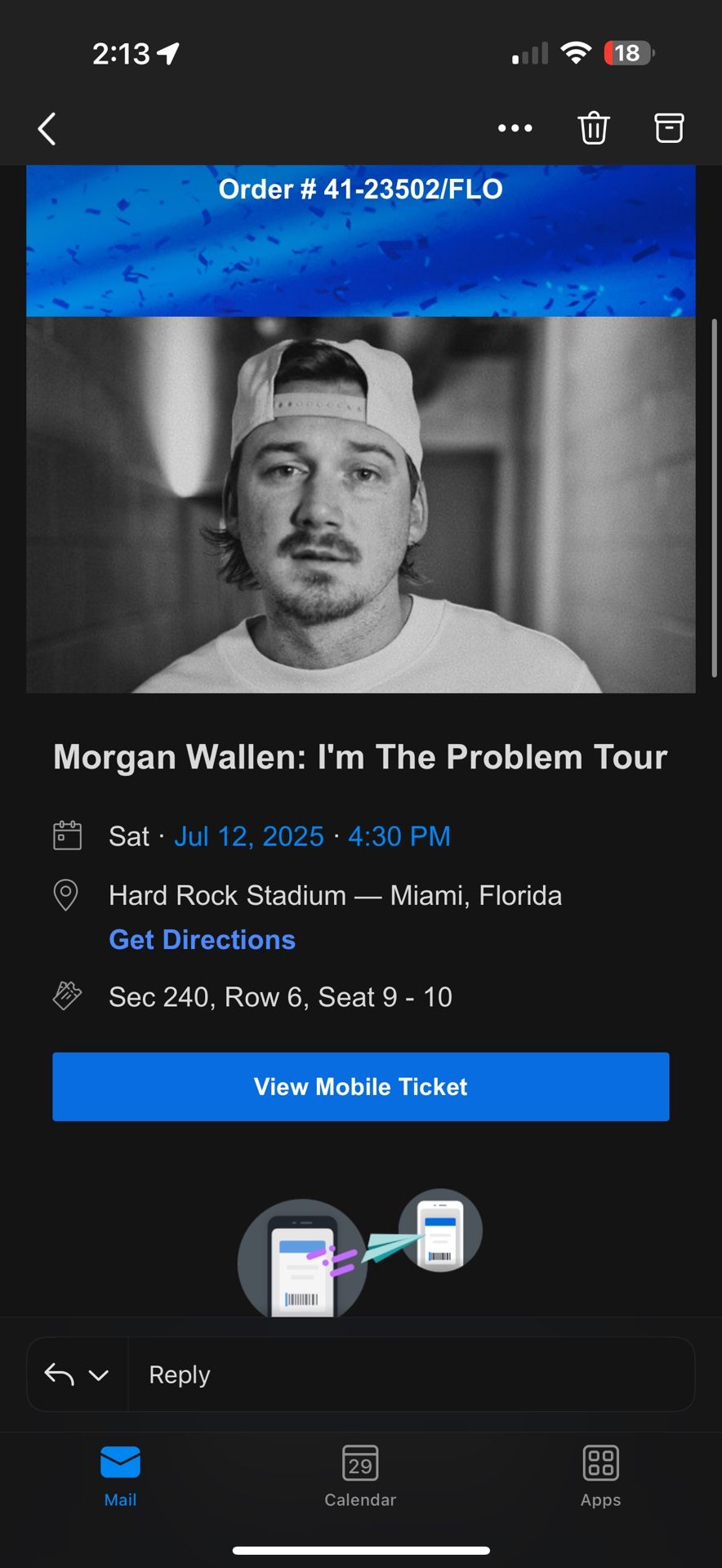 Morgan Wallen Club Level Tickets