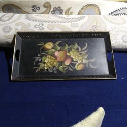 Toleware tray