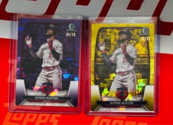 Byron Buxton bowman sapphire