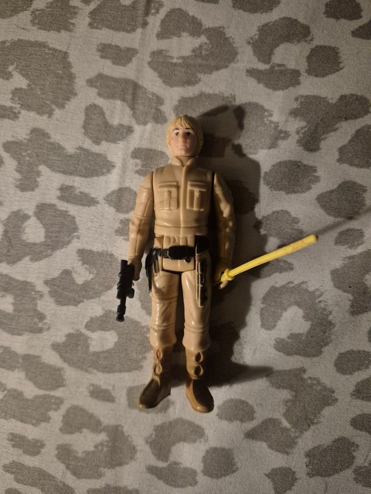 1980 Star Wars TESB Bespin Luke Skywalker Complete With Lightsaber And Blaster 