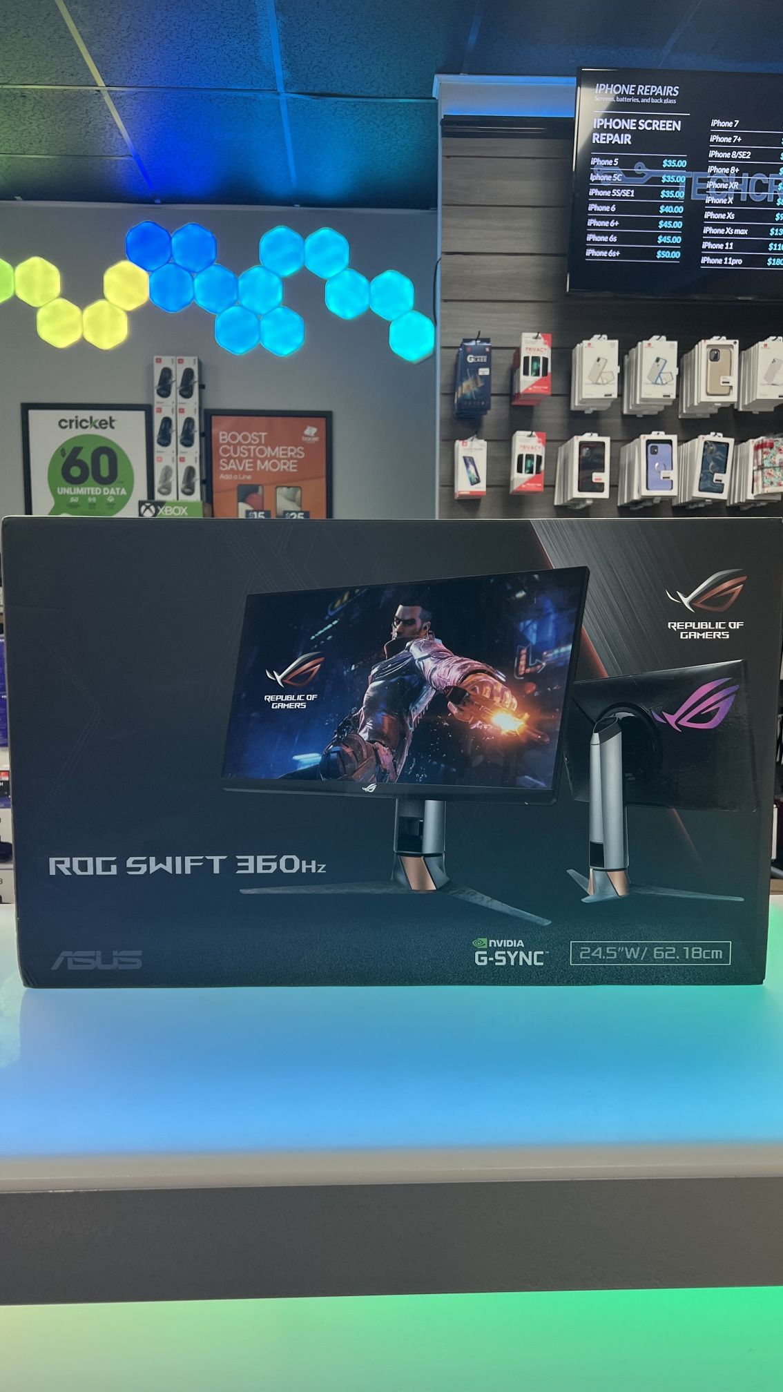 Asus ROG Swift 24.5” FHD 360Hz Gaming Monitor - Brand New