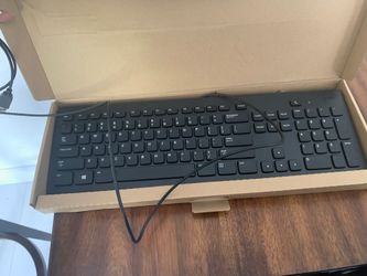 Dell keyboard and mouse, brand new in box, $7