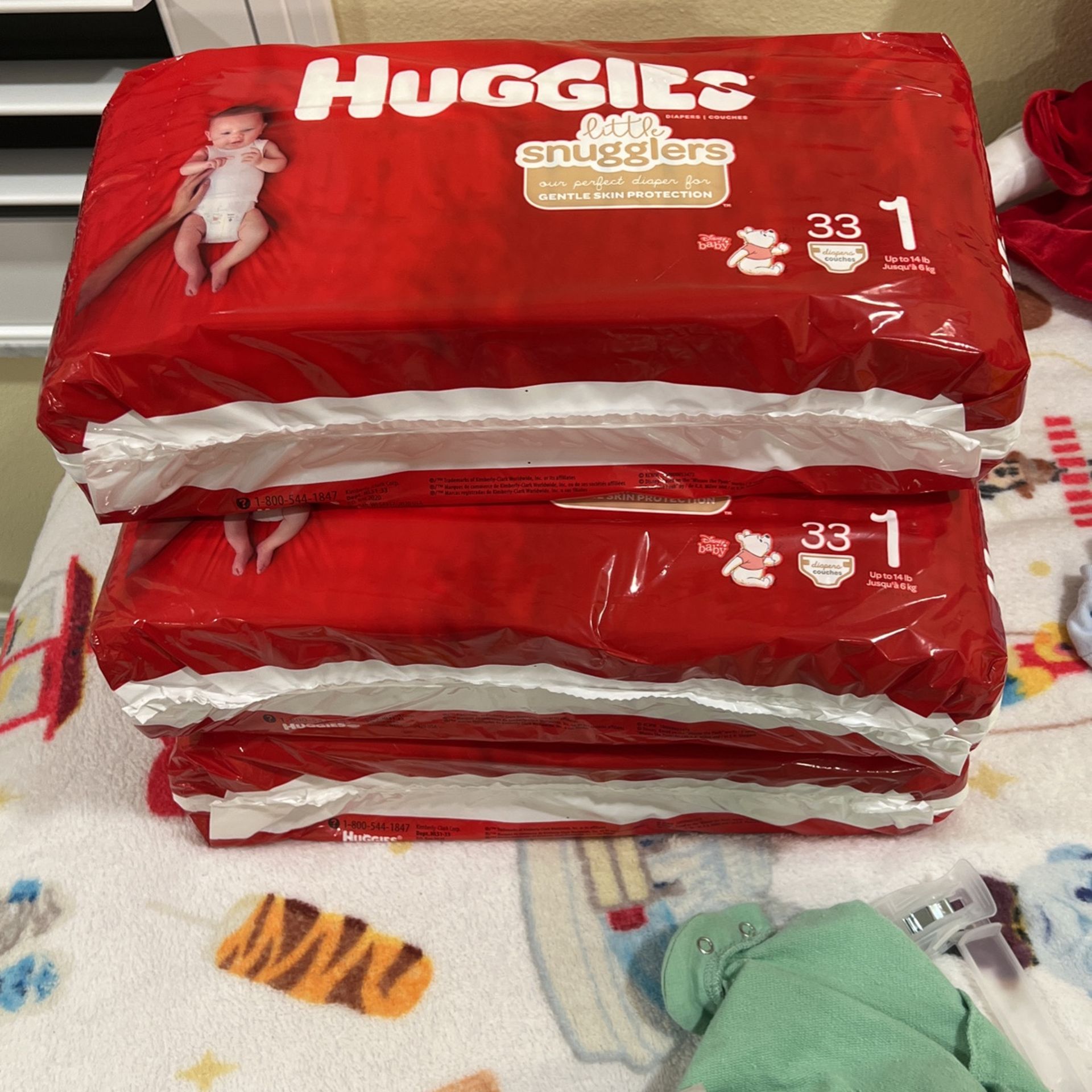 Huggies Little Snugglers Size 1 165 Diapers