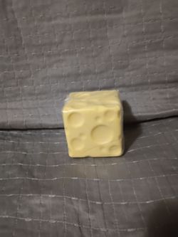 Squishy Cheese Small Completely New with plastic