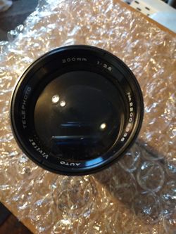 Pentax Screw Mount Fast 200mm 3.5 Lens