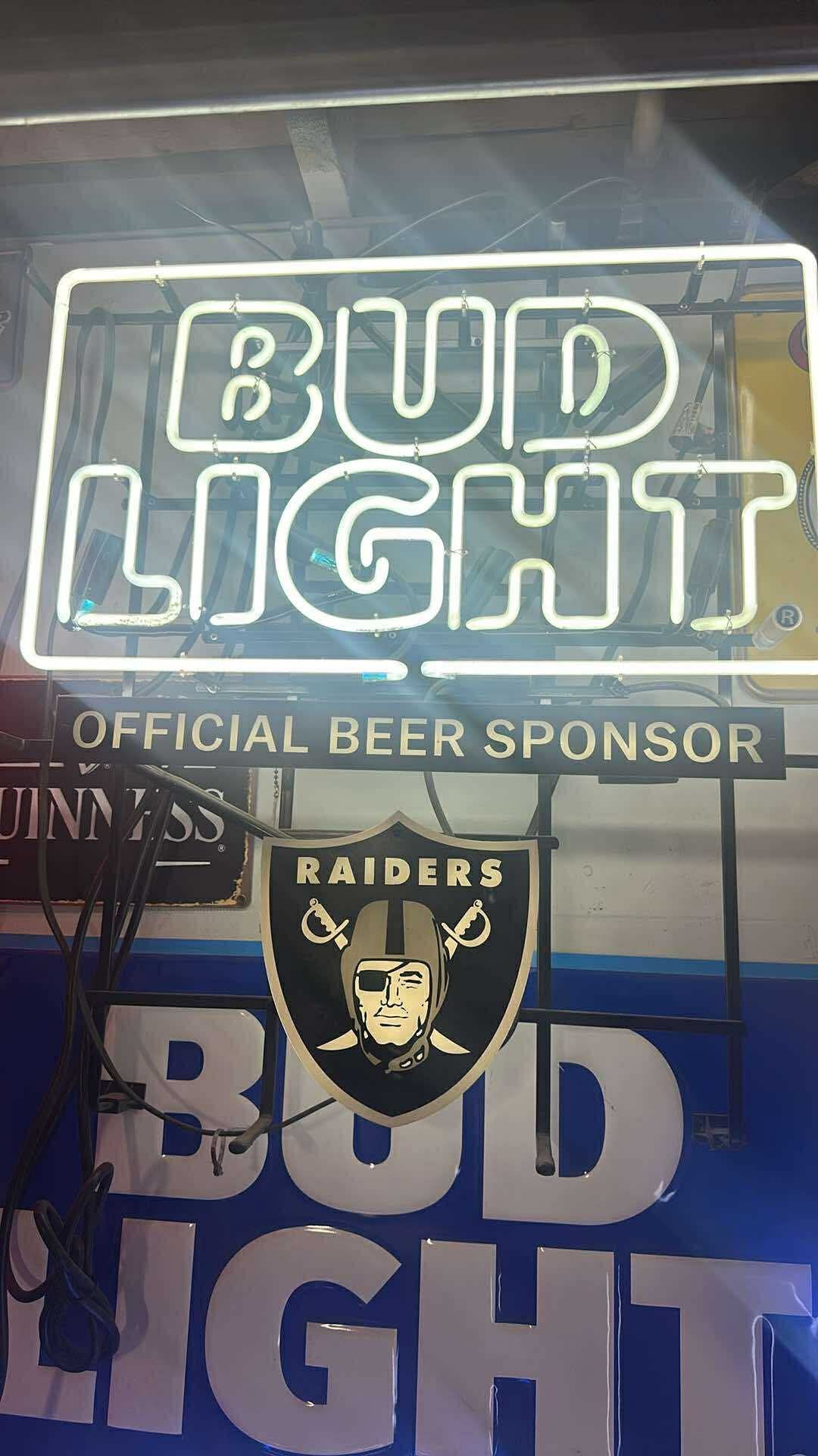 Raiders Neon Light