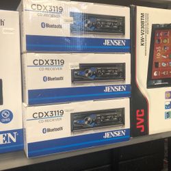 Jensen Single Din Bluetooth Stereo 