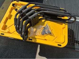 2-pair J-bar kayak roof rack with foam padding