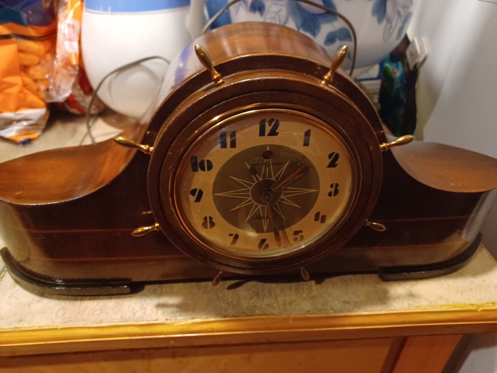 1940's General Electric Nautical Mantle Clock