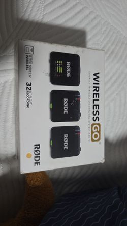 RODE Wireless GO Gen 3 Microphone - Black