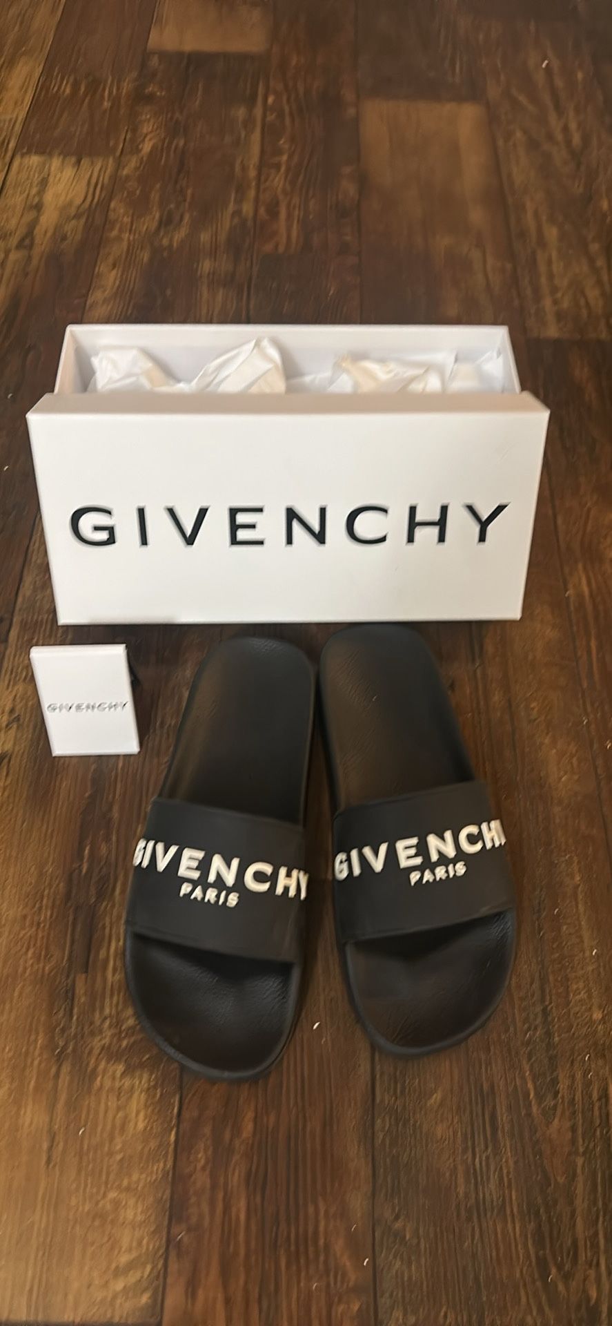 Givenchy Slides Black Size 46