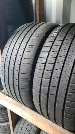 245 45 17 (2) CANT find this size? I HAVE IT! used tires FREE installation and balance