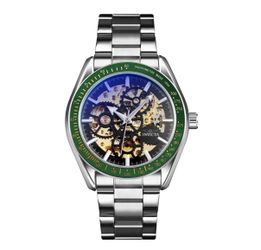69452 - Invicta Objet D Art Automatic Men's Watch w/ Skeleton Dial - 43mm, Silver