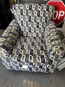 Chair With Two Matching Pillows 100.00