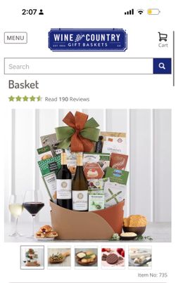 Wine and Country gift basket