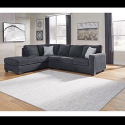 ALTARI SECTIONAL COUCH AND OTTOMAN