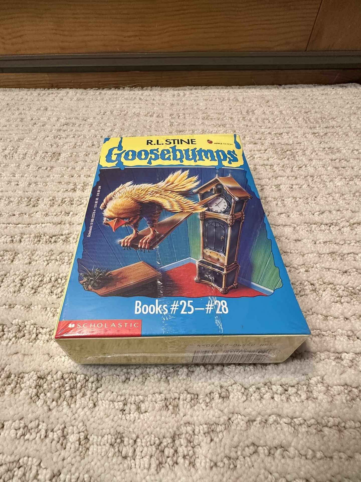 GOOSEBUMPS Vintage Box Set #25-28 Books RL Stine Factory Sealed RARE