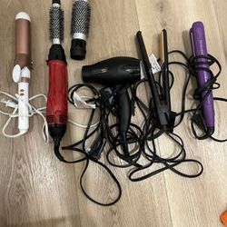 Blow Dryer, Curler, Straightener, Volumizer