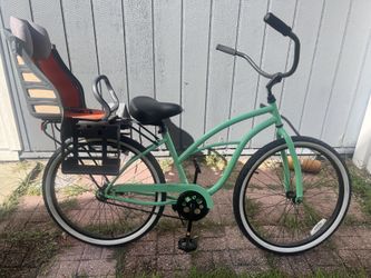 26 Inch Women’s Bike With Child Seat 