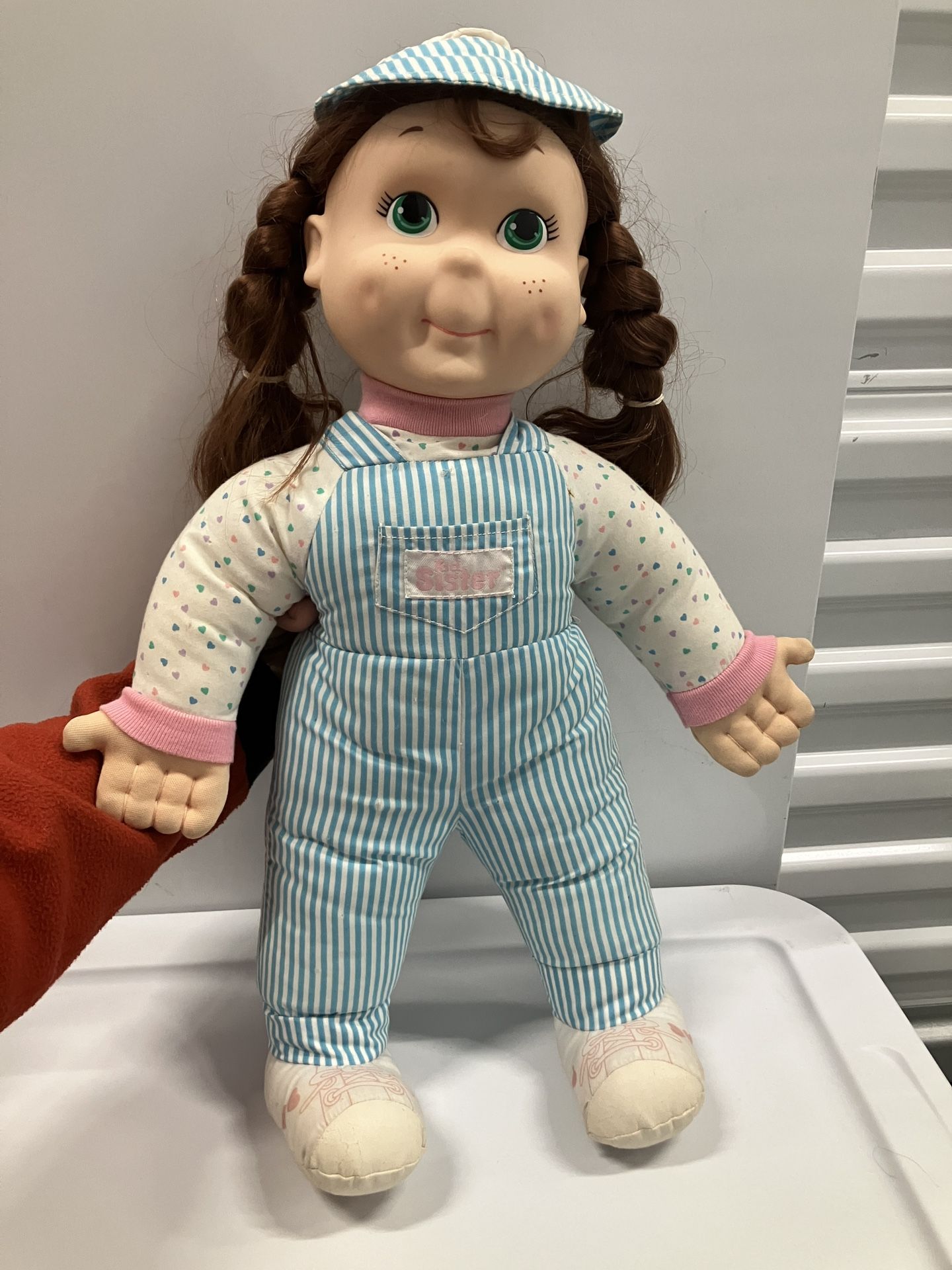 Vintage 1991 Playskool My Buddy Kid Sister Plush Doll