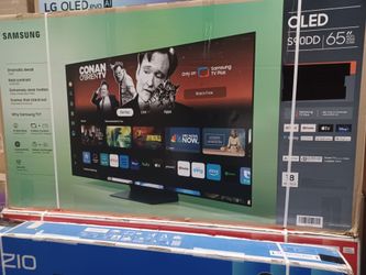 65" Screen Oled Smart 4k Ultra HDTV By Samsung 2025 models.  S90DD.  ORIGINAL BOX SEALED