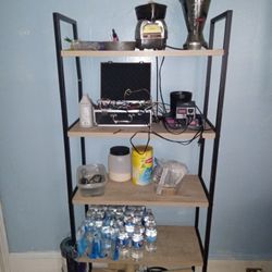 Large 6ft Metal Wood Rack Like New 