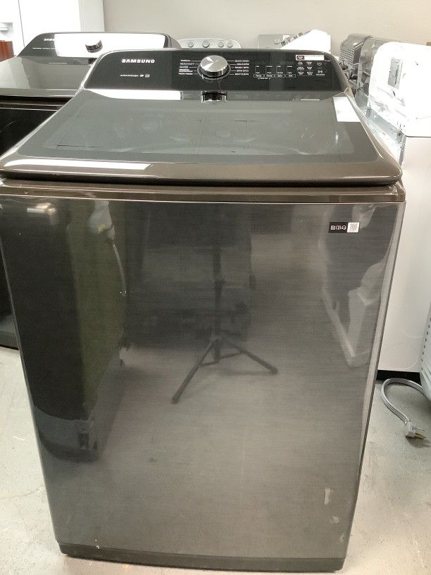 Samsung Top Load Electric Top Load Electric (Washer) Black Model WA50R5200AV - 2731