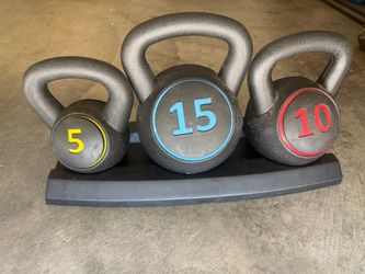 Kettle bell set