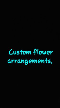 Flower arrangements