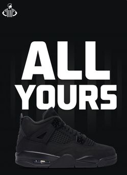 Men’s Size 8.5 Black Cat 4