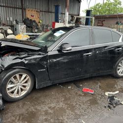 ✅2014-2024 INFINITI Q50 SEDAN HIBRYD 3.5L CAR FOR PARTS ONLY ENGINE AND TRANSMISSION RUNNING GOOD✅
