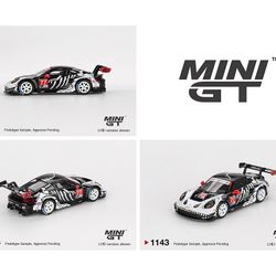 (Preorder) Mini GT 1:64 Porsche 911 GT3 R #77 AO Racing 2025 IMSA 1:64 Scale
