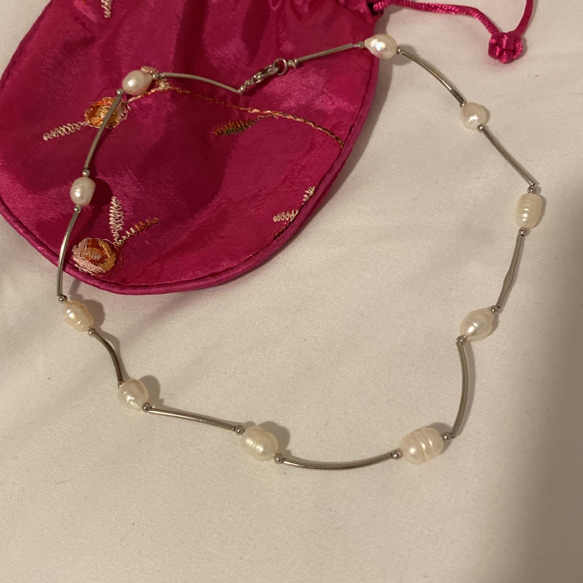 Pearl Choker Necklace