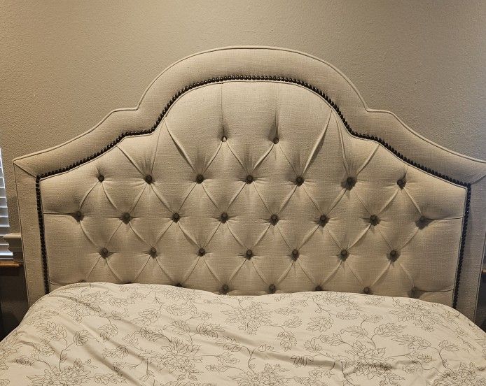 Cal King Bed Frame-Fabric