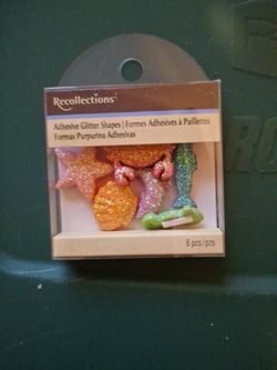 Adhesive Glitter Shapes