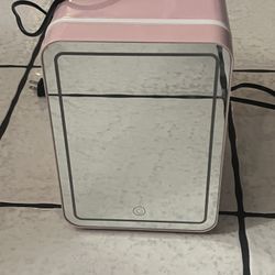 Mini fridge With Light Mirror