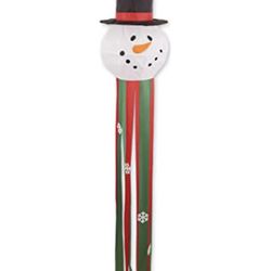 Christmas Snowman Holiday Windsock Streamer Outdoor Garden Decor Large New