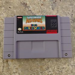 NINTENDO SUPER MARIO ALL STARS SUPER MARIO WORLD 
