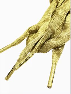 SB FULLY LACES LACES 54” METALLIC GOLD