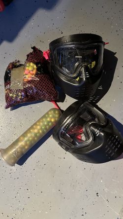 Paintball Masks And Balls