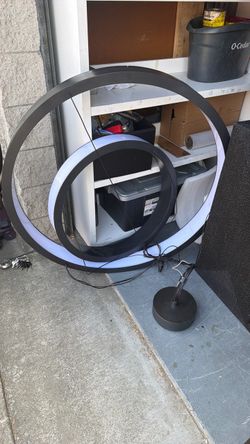 LED halo double light fixture