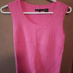 Jeanne Pierre Pink Sweater Vest Sz Med $10 MPU SERIOUS INQUIRIES ONLY